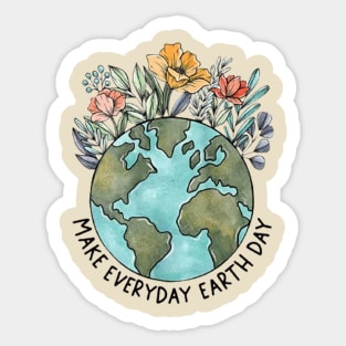 Make Everyday Earth Day Sticker